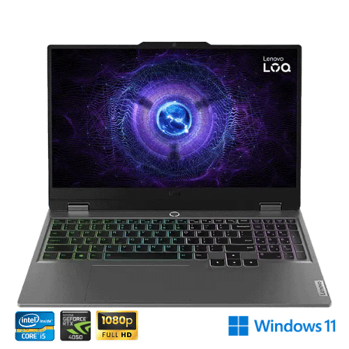 Lenovo LOQ laptop, an example of contestant hardware from Hire Intelligence