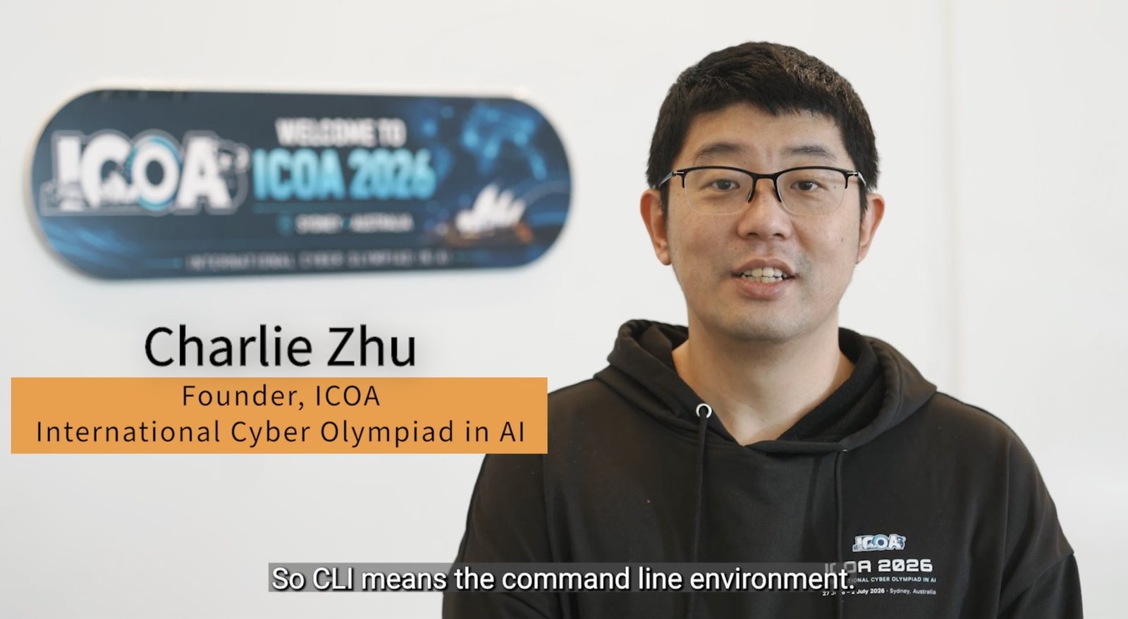 Charlie Zhu, Gründer der International Cyber Olympiad in AI